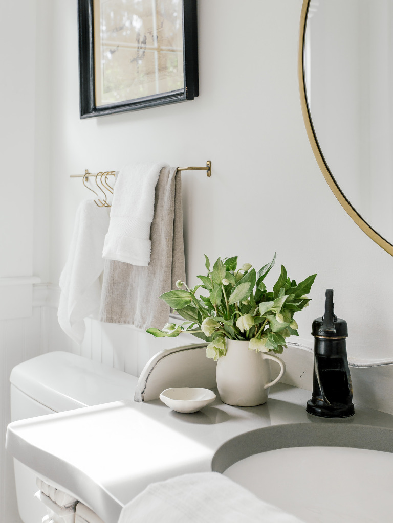 Our Guest Bathroom + Tips for Making it Inviting! » Laine and Layne