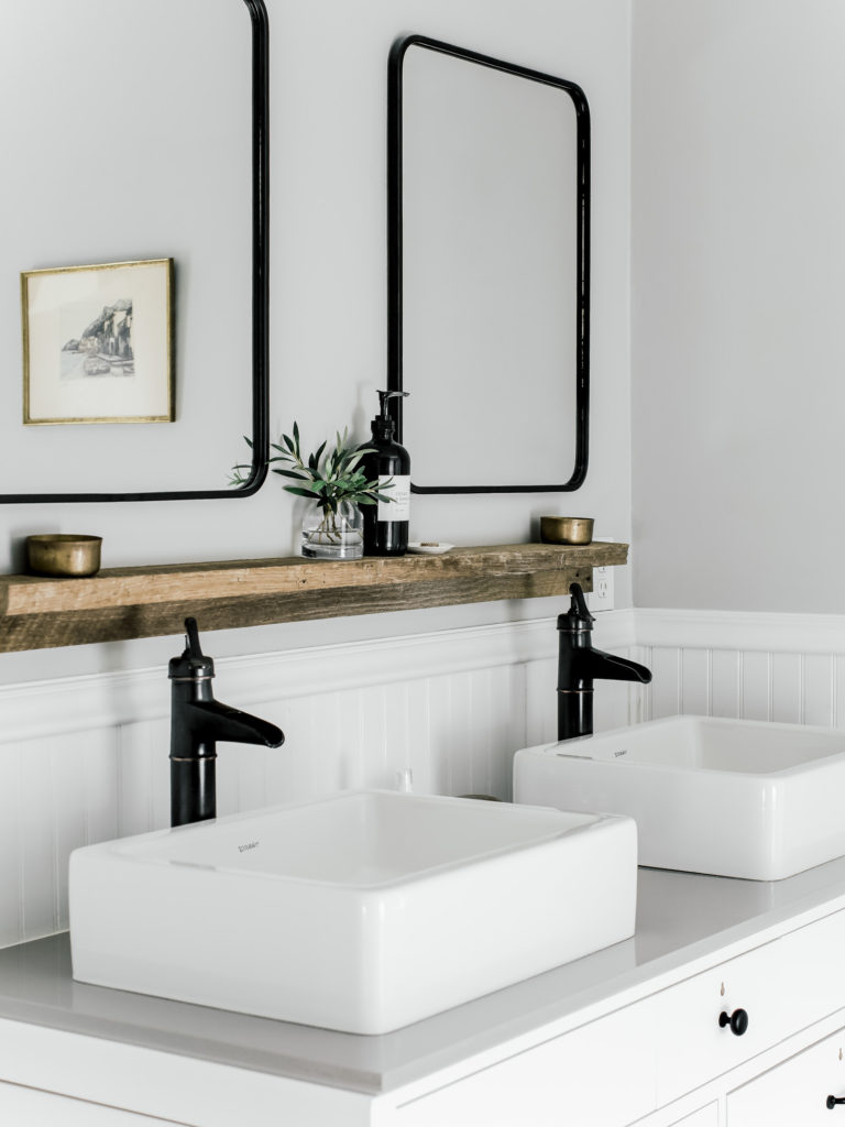 Bathroom Vanity Shelves | Laine and Layne