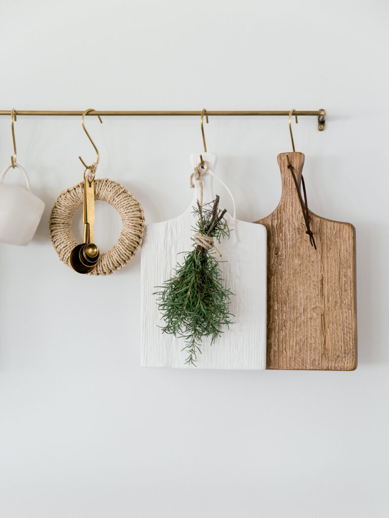 Adding Character to the Kitchen with a Utility Rail Laine and Layne