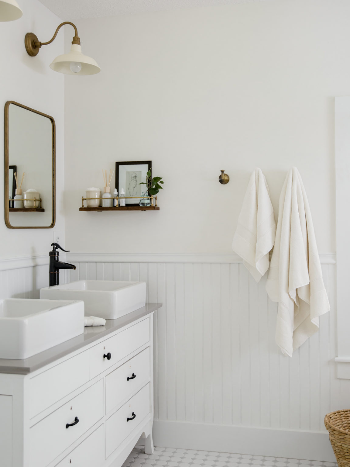 Modern Vintage Bathroom Refresh | Laine and Layne