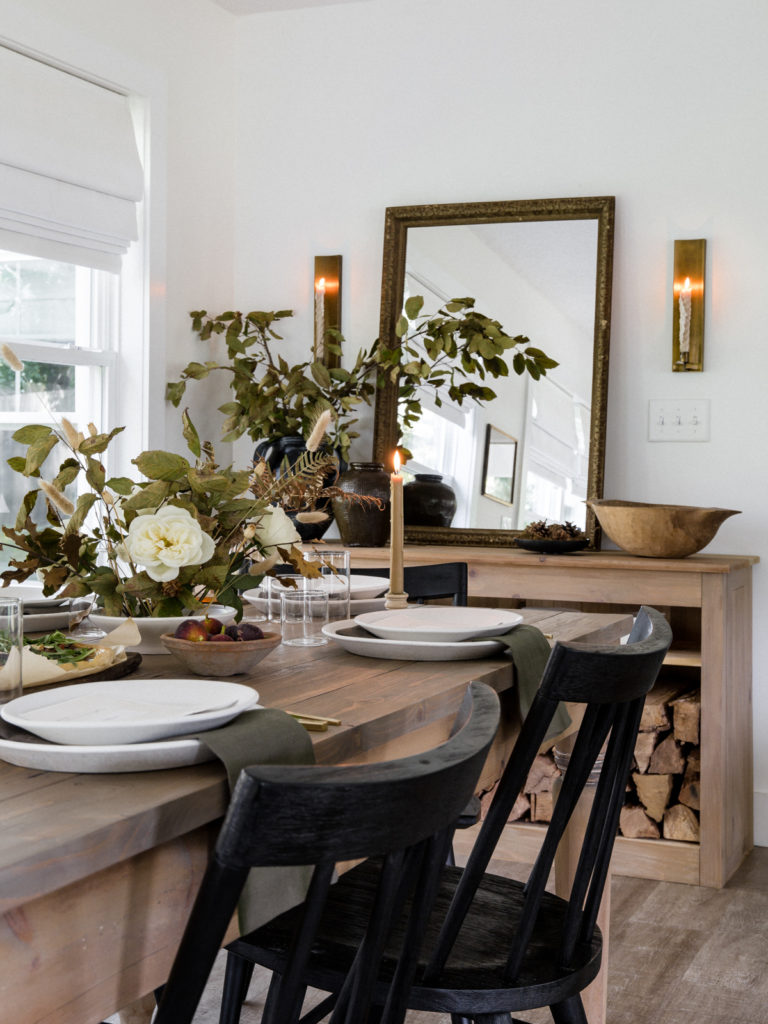 Fall Dining Room Inspiration For a Simple Gathering | Laine and Layne