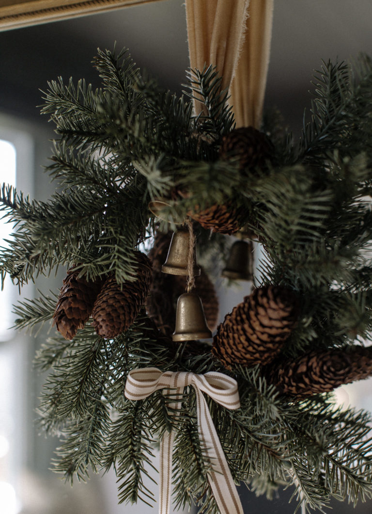 Christmas in the Sunroom & How We Hang Our Cafe Curtains | Laine and Layne