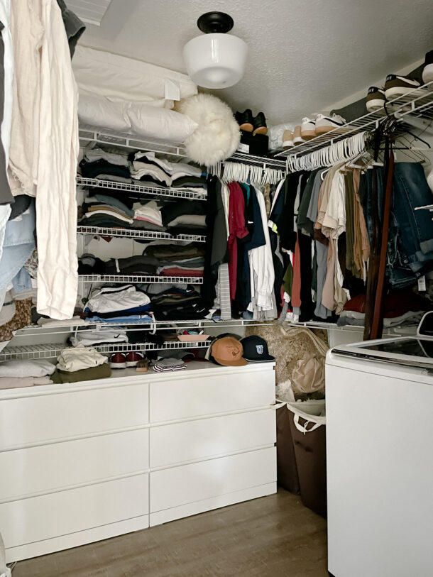 Closet Reveal : Completely Transforming Our Dated Closet into a ...