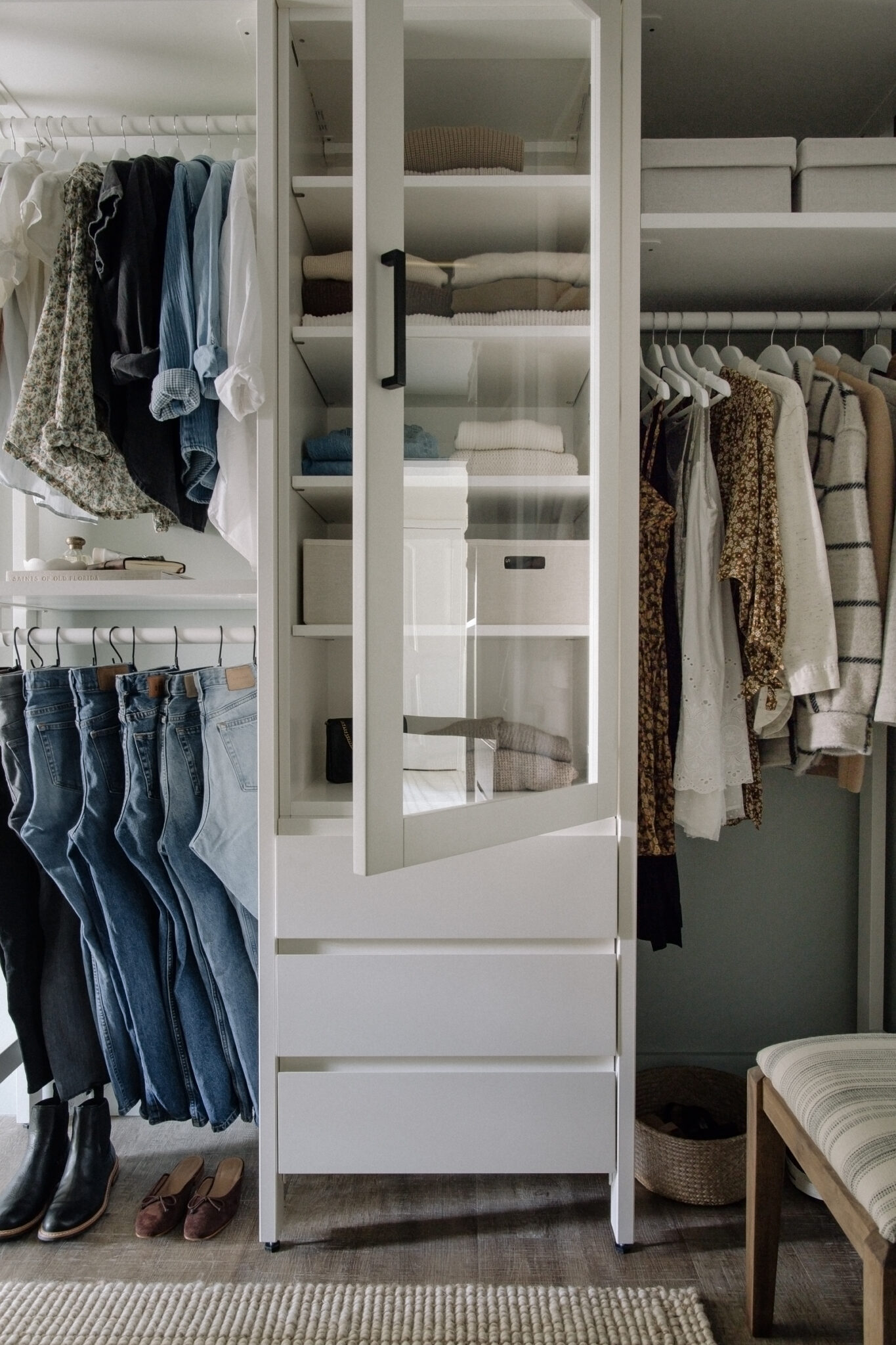 Closet Reveal : Completely Transforming Our Dated Closet into a ...