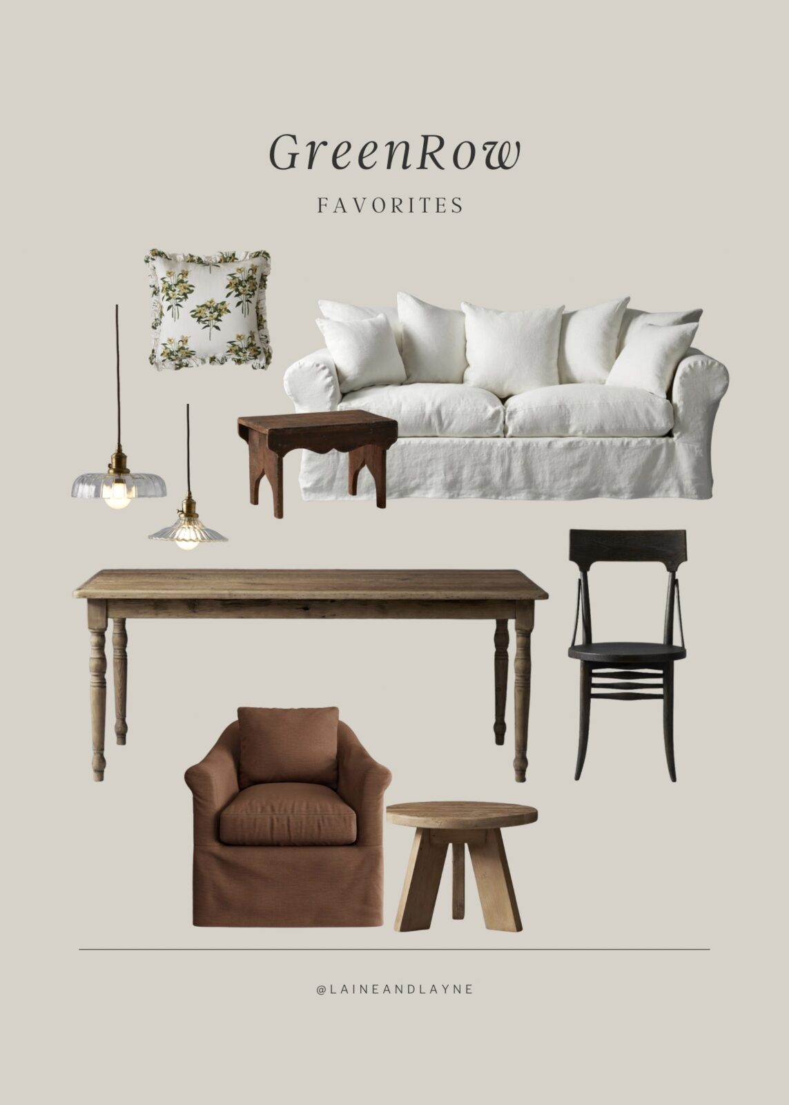 Our GreenRow Favorites Laine and Layne