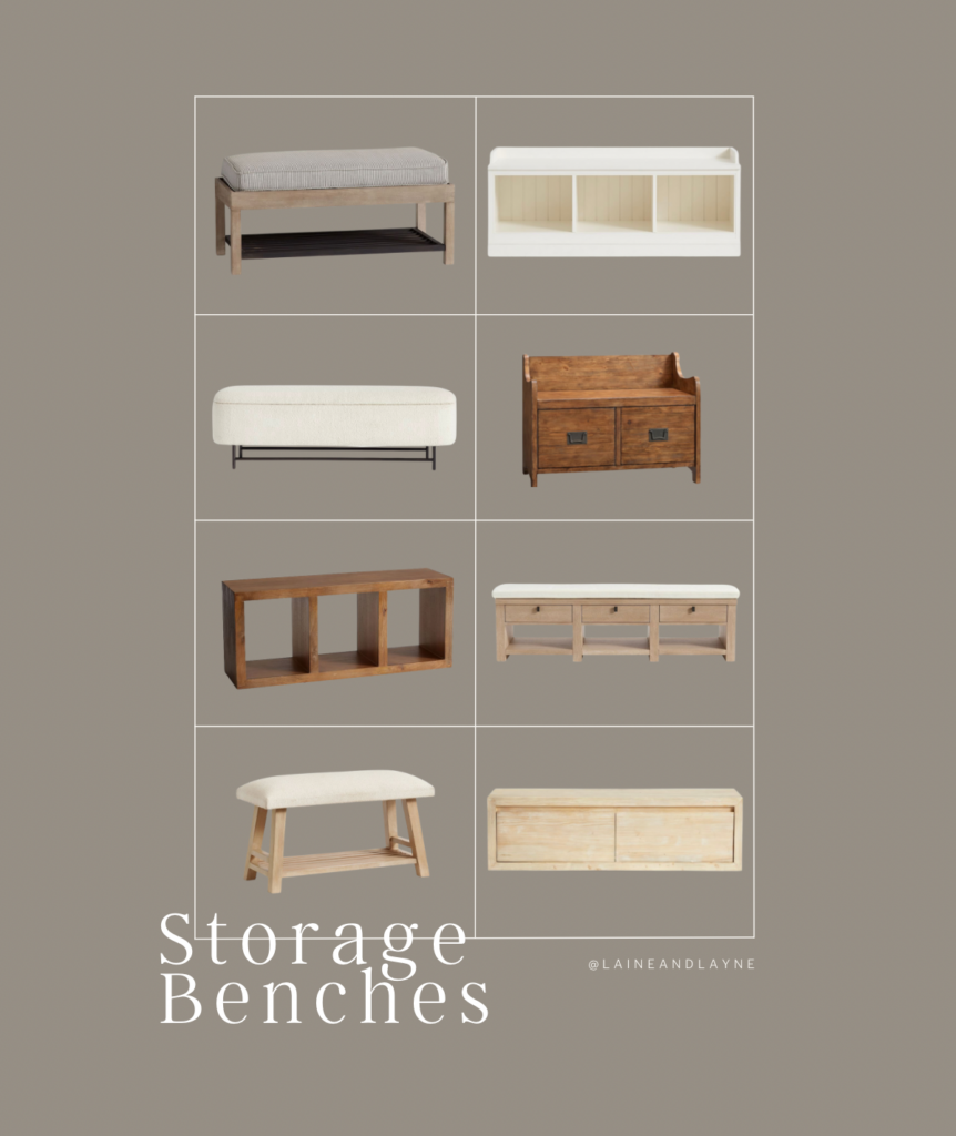 Simple Storage Bench Small Functional Entryway & Storage Bench Roundup | Laine and Layne